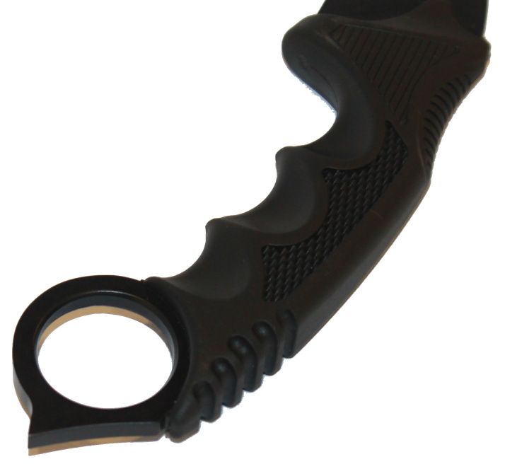 UNITED CUTLERY Nôž s pevnou čepeľou Honshu Karambit - čierny (UC2791)