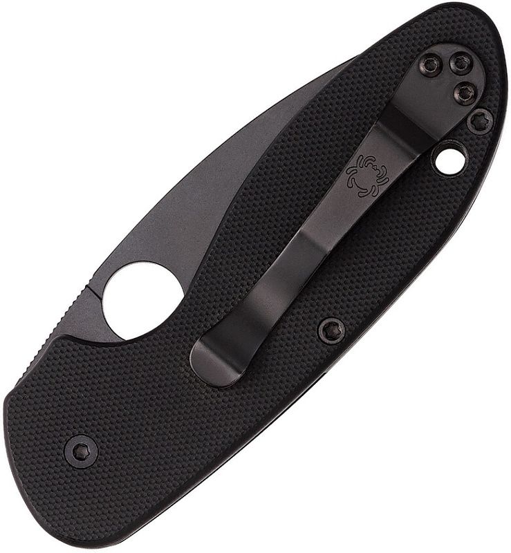 SPYDERCO Zatvárací nôž Efficient Linerlock BC - čierny (SC216GPBBK)