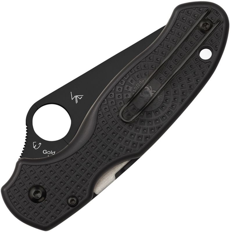 SPYDERCO Zatvárací nôž Para 3 Compression Lock - čierny (SC223PBBK)