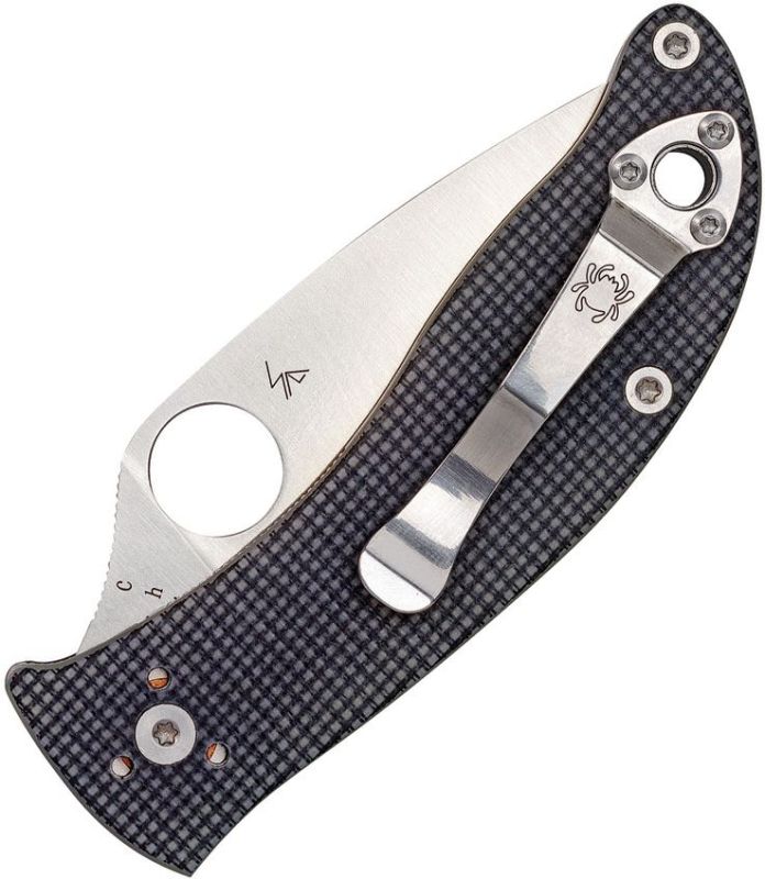 SPYDERCO Zatvárací nôž Alcyone Linerlock - black (SC222GPGY)