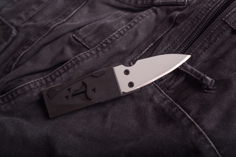 Nôž v karte Ninja Knife Single (NINJA401)