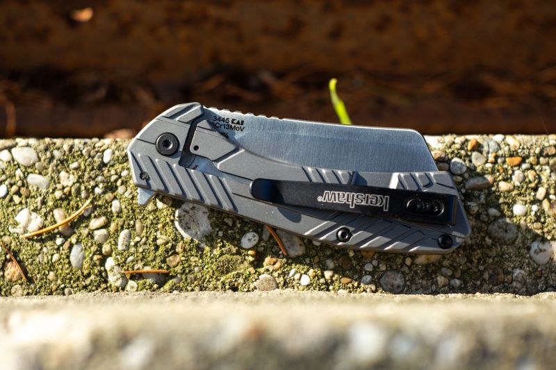 KERSHAW Zatvárací nôž Static Framelock - satin (KS3445)