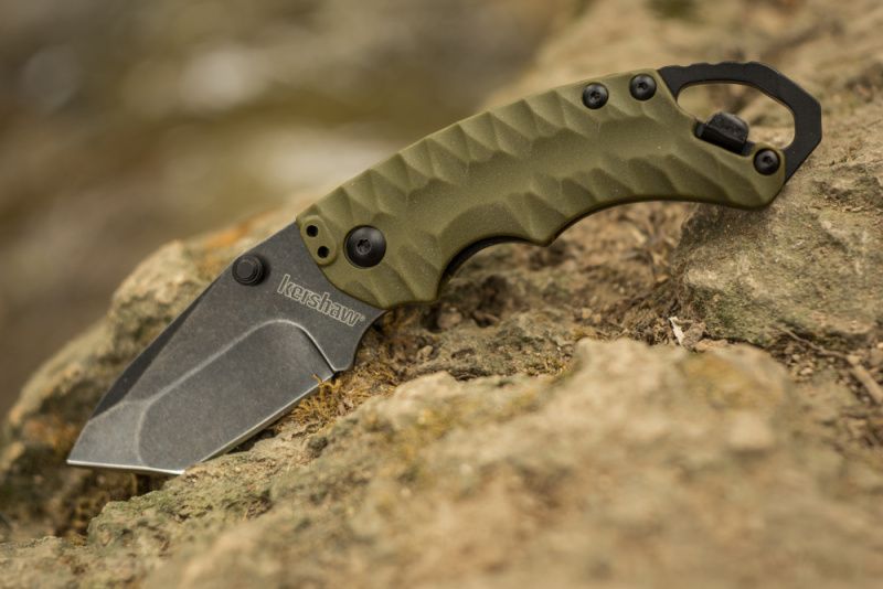 KERSHAW Zatvárací nôž Shuffle II Olive Linerlock (KS8750TOLBL)