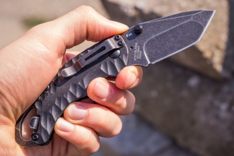 KERSHAW Zatvárací nôž Shuffle II Linerlock - čierny (KS8750TBLKB)