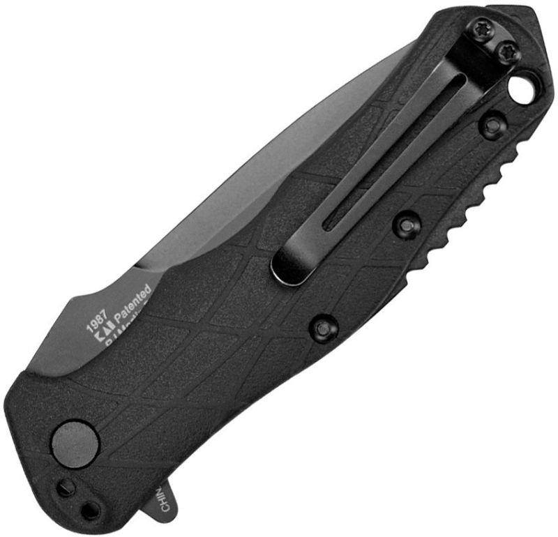 KERSHAW Zatvárací nôž RJ Tactical Linerlock A/O Black - black (KS1987)