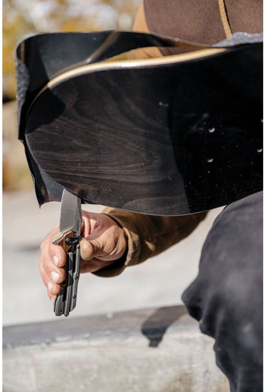 KERSHAW Zatvárací nôž Frontrunner Framelock SW - grey/bronze (KS2039)