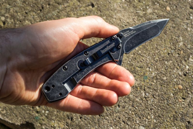 KERSHAW Zatvárací nôž Cryo Tanto A/O (KS1555TBW)