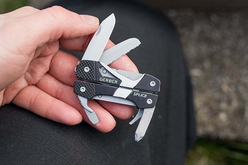 GERBER Multitool Splice - šedý