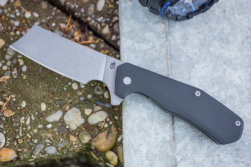 GERBER Zatvárací nôž Asada - čierny