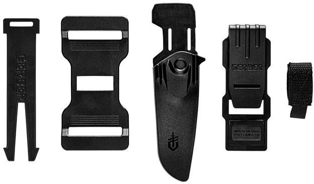 GERBER Nôž s pevnou čepeľou Principle Bushcraft - black