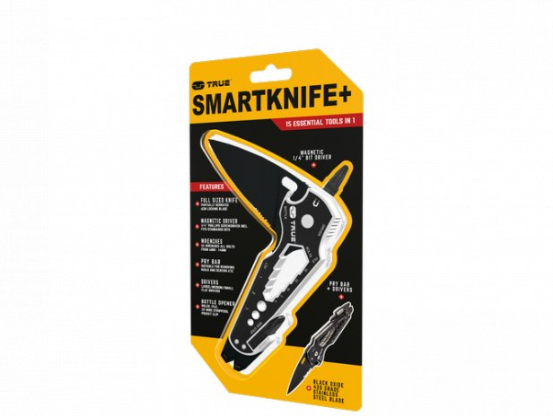 TRUE UTILITY Zatvárací nôž Smartknife+ - čierny (TU6869)