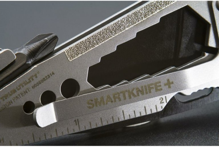 TRUE UTILITY Zatvárací nôž Smartknife+ - čierny (TU6869)