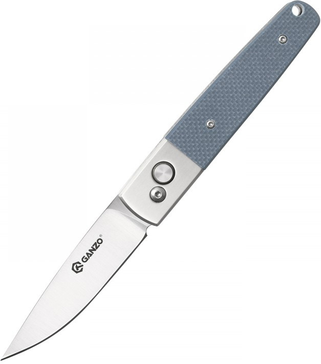 GANZO Zatvárací nôž G7211 ButtonLock - grey (G7211-GY)