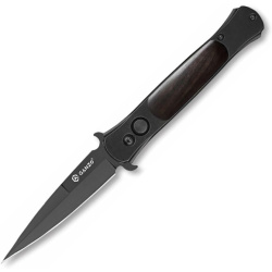 GANZO Zatvárací nôž G707B ButtonLock Black - black (G707B)