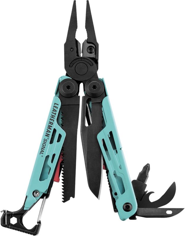 LEATHERMAN Multitool SIGNAL - aqua (832733)