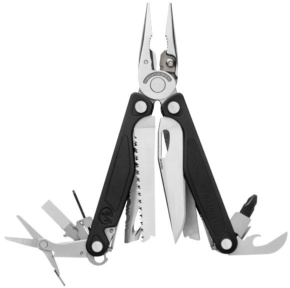 LEATHERMAN Multitool CHARGE PLUS - čierny (LTG 832516)