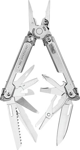 LEATHERMAN Multitool FREE P4 - strieborný (LTG832642)