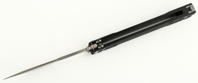 GANZO Nôž motýlik G766 440C/G10 - čierny (G766-BK)
