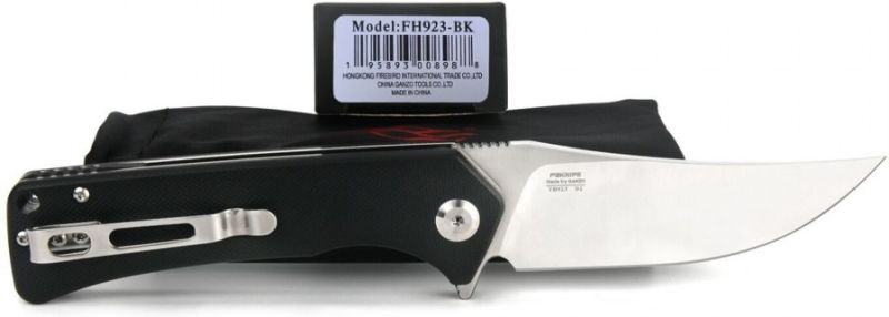 GANZO Zatvárací nôž Firebird FH923 D2/G10 - čierny (FH923-BK)