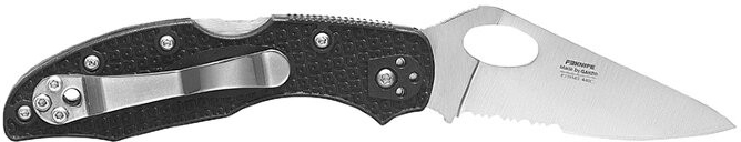 GANZO FIREBIRD Zatvárací nôž F759M-S BackLock Serrated - black (F759MS-BK)