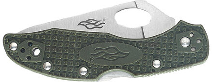 GANZO FIREBIRD Zatvárací nôž F759M-S BackLock Serrated - green (F759MS-GR)