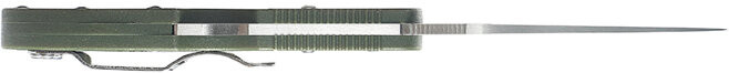 GANZO FIREBIRD Zatvárací nôž F759M-S BackLock Serrated - green (F759MS-GR)