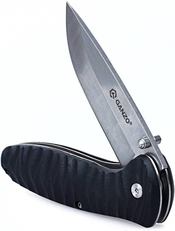 GANZO Zatvárací nôž G6252 LinerLock - black (G6252-BK)