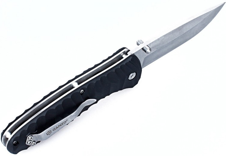 GANZO Zatvárací nôž G6252 LinerLock - black (G6252-BK)