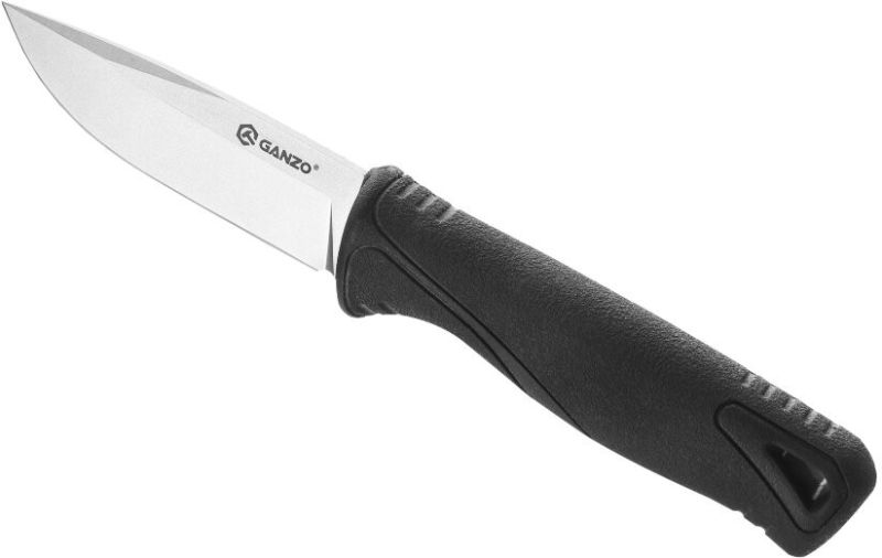 GANZO Nôž s pevnou čepeľou G807 - black (G807-BK)