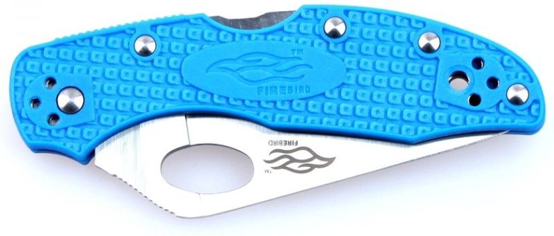 GANZO FIREBIRD Zatvárací nôž F759M BackLock - blue (F759M-BL)