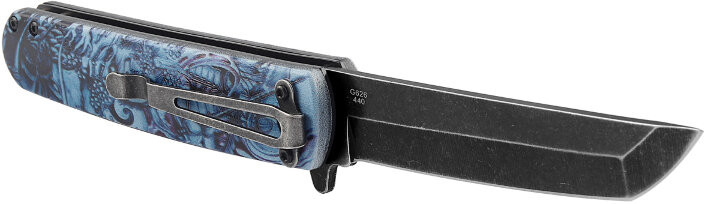 GANZO Zatvárací nôž G626 FlipperLock SW - blue (G626-GS)