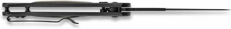 GANZO Zatvárací nôž G707B ButtonLock Black - black (G707B)