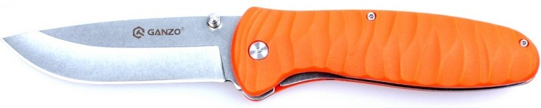 GANZO Zatvárací nôž G6252 LinerLock - orange (G6252-OR)