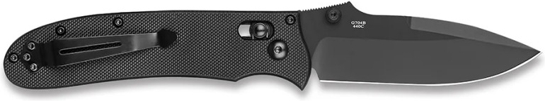GANZO Zatvárací nôž G704 AxisLock Black - black (G704B)