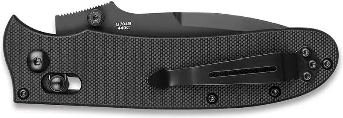 GANZO Zatvárací nôž G704 AxisLock Black - black (G704B)