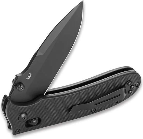 GANZO Zatvárací nôž G704 AxisLock Black - black (G704B)