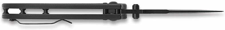 GANZO Zatvárací nôž G704 AxisLock Black - black (G704B)