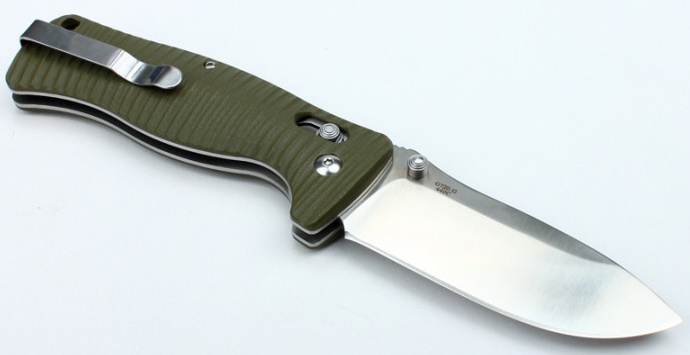 GANZO Zatvárací nôž G720 G-Lock - green (G720-GR)