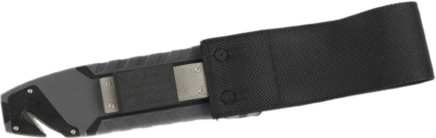 GANZO Nôž s pevnou čepeľou G8012V2 w/ FireSteel Black - grey (G8012V2-GY)