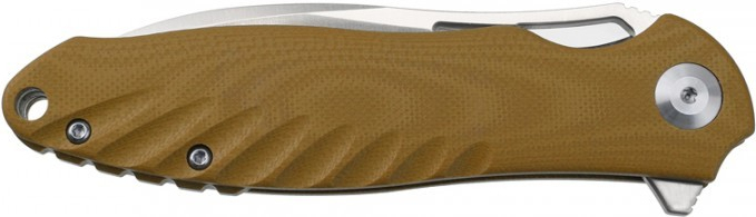 GANZO FIREBIRD Zatvárací nôž FH71 FlipperLock - brown (FH71-BR)