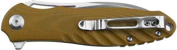 GANZO FIREBIRD Zatvárací nôž FH71 FlipperLock - brown (FH71-BR)