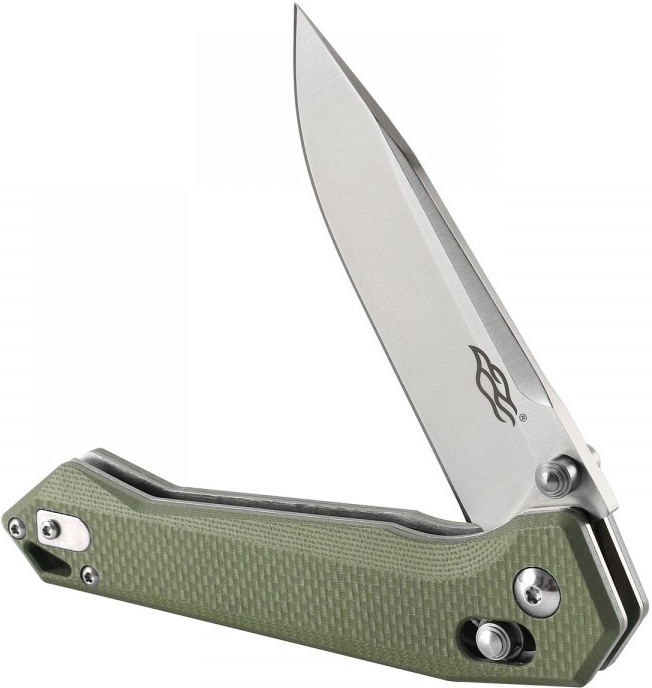 GANZO Zatvárací nôž Firebird FB7651 440C/G10 - green (FB7651-GR)