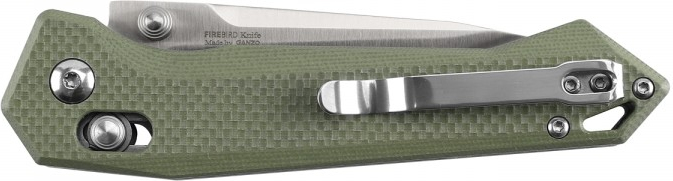 GANZO Zatvárací nôž Firebird FB7651 440C/G10 - green (FB7651-GR)