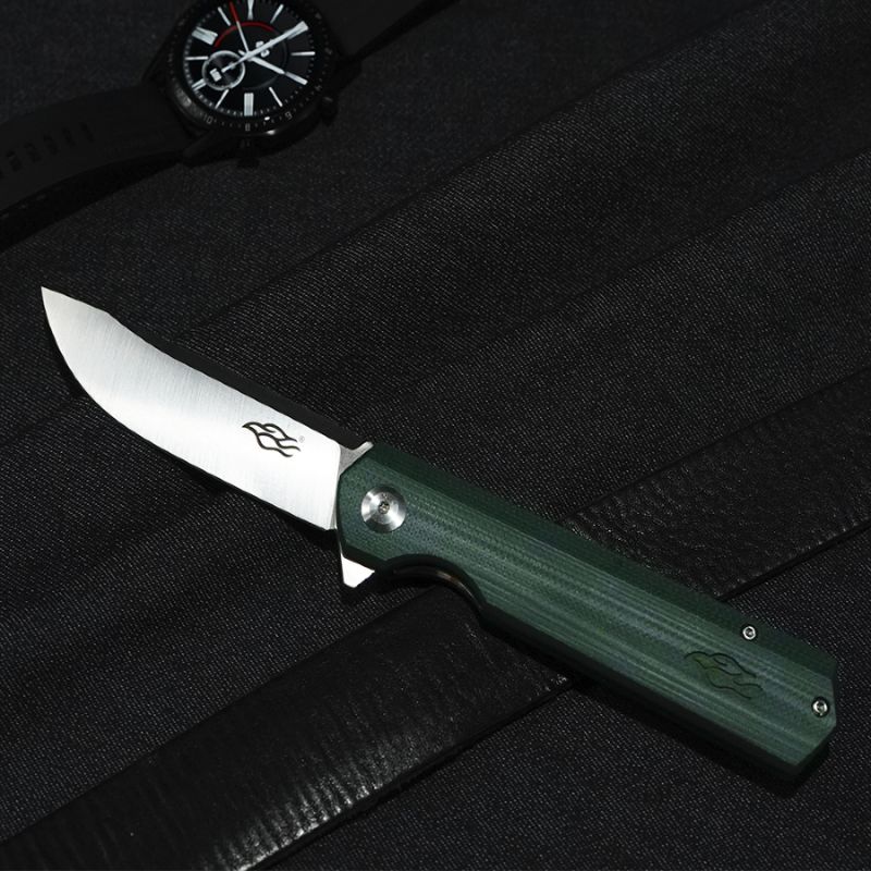GANZO FIREBIRD Zatvárací nôž FH11 FlipperLock - green (FH11-GB)