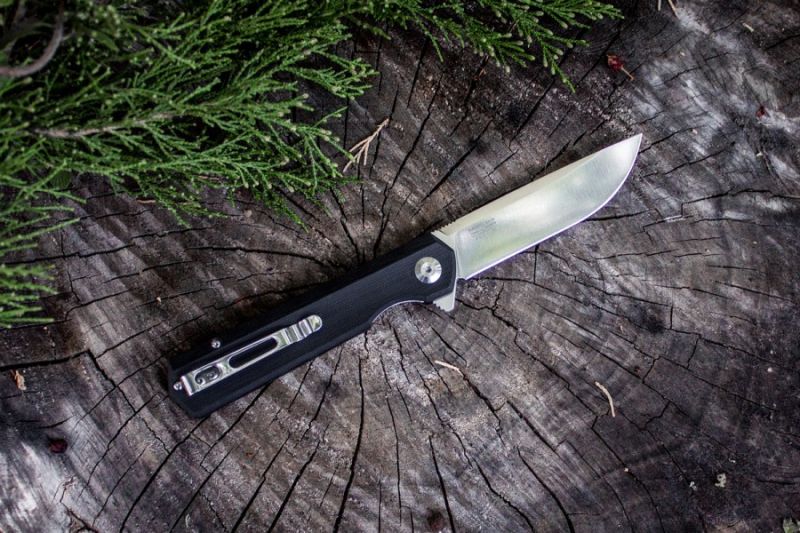 GANZO FIREBIRD Zatvárací nôž FH11 FlipperLock - green (FH11-GB)