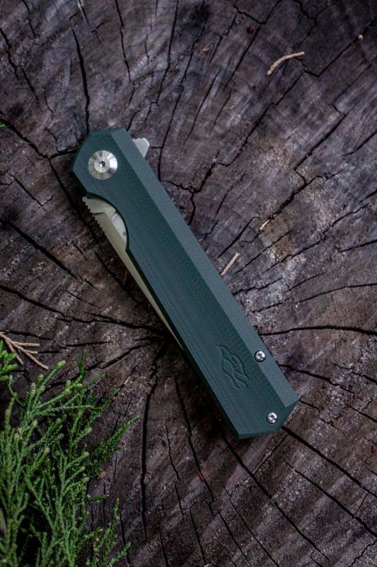 GANZO FIREBIRD Zatvárací nôž FH11 FlipperLock - green (FH11-GB)