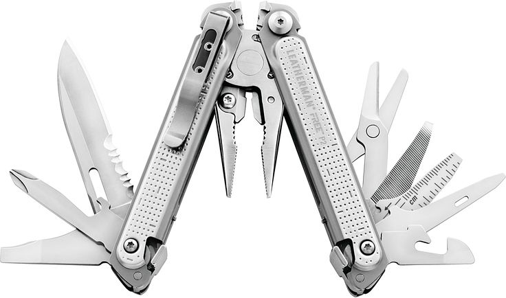 LEATHERMAN Multitool FREE P2 - strieborný (LTG832638)