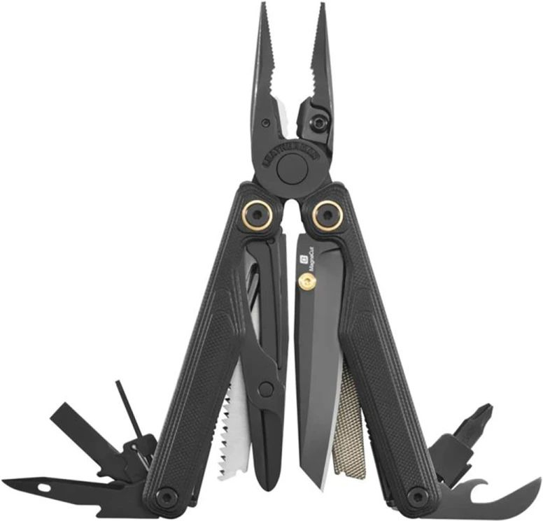 LEATHERMAN Multitool WAVE ALPHA BUNDLE - obsidian (EU300164)