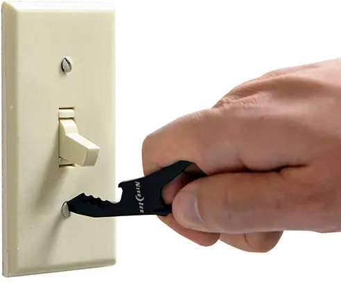 NITE IZE Multitool DoohicKey ClipKey - black (KMTCK-01-R3)