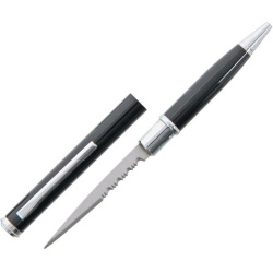Pero so skrytým nožom, čierne - čierne (CN210502BK)